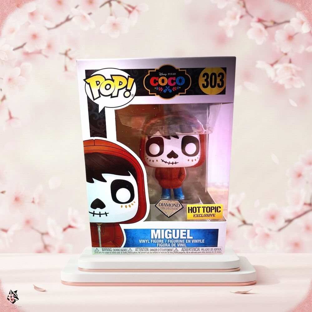 Funko Pop! Disney CoCo Miguel #303 Vinyl Figure, Hot Topic exclusive Diamond